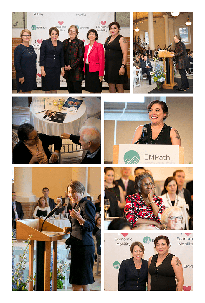 Collage of photos from annual celebration event